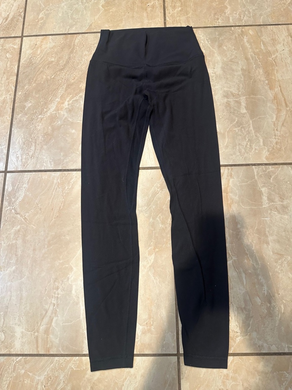 Black Lululemon Align Leggings Size 6